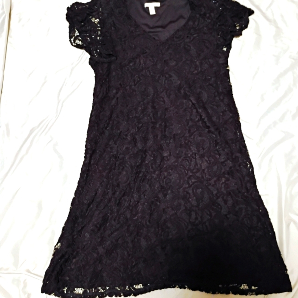 Dana Buchman, Medium, Black, Dress, Women